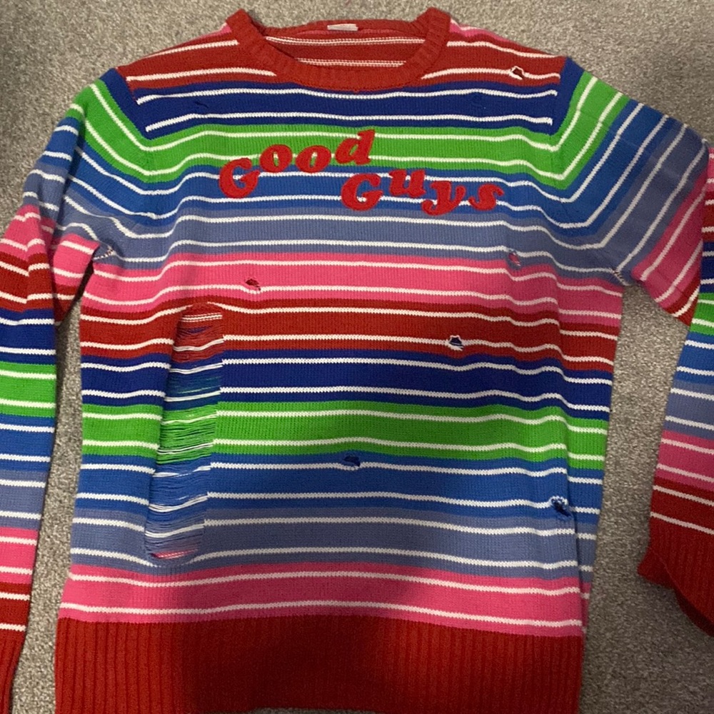 chucky sweater